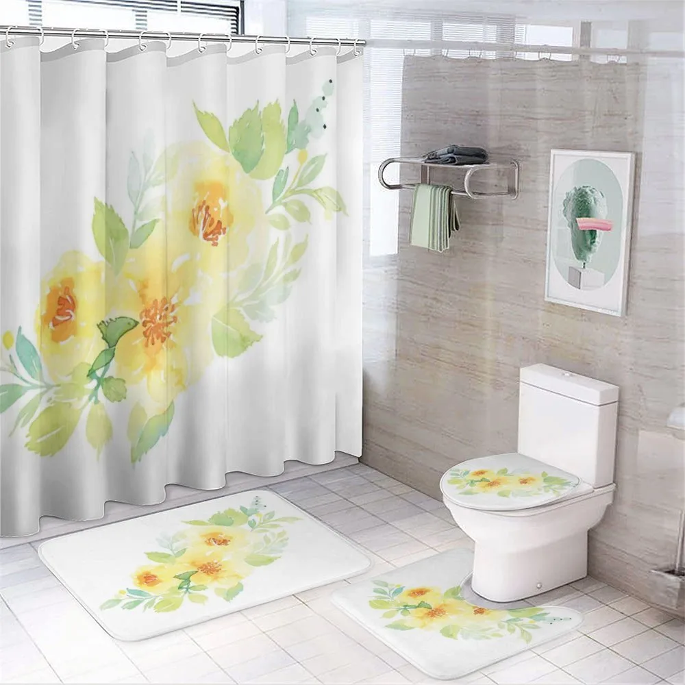 Watercolor Nature Flower — Your design