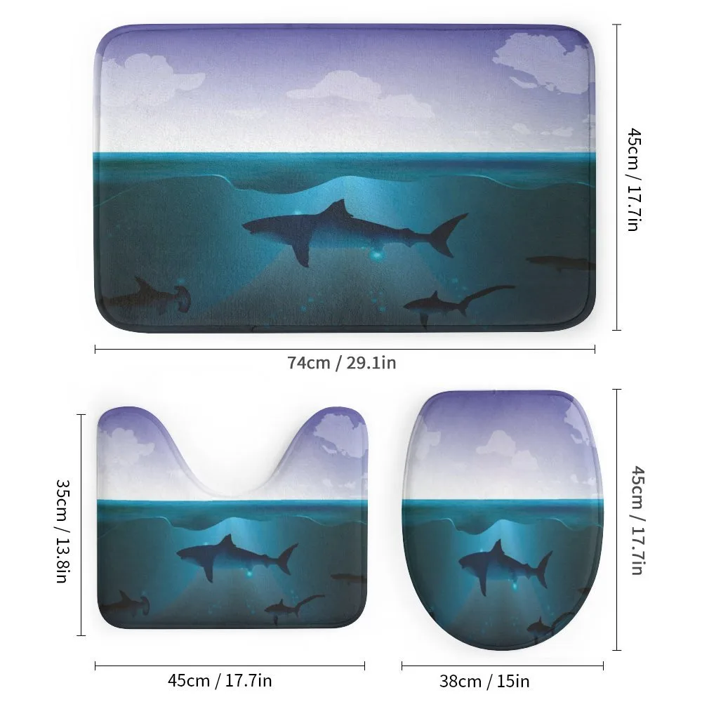 Wild Sharks in Sea — Detail 1