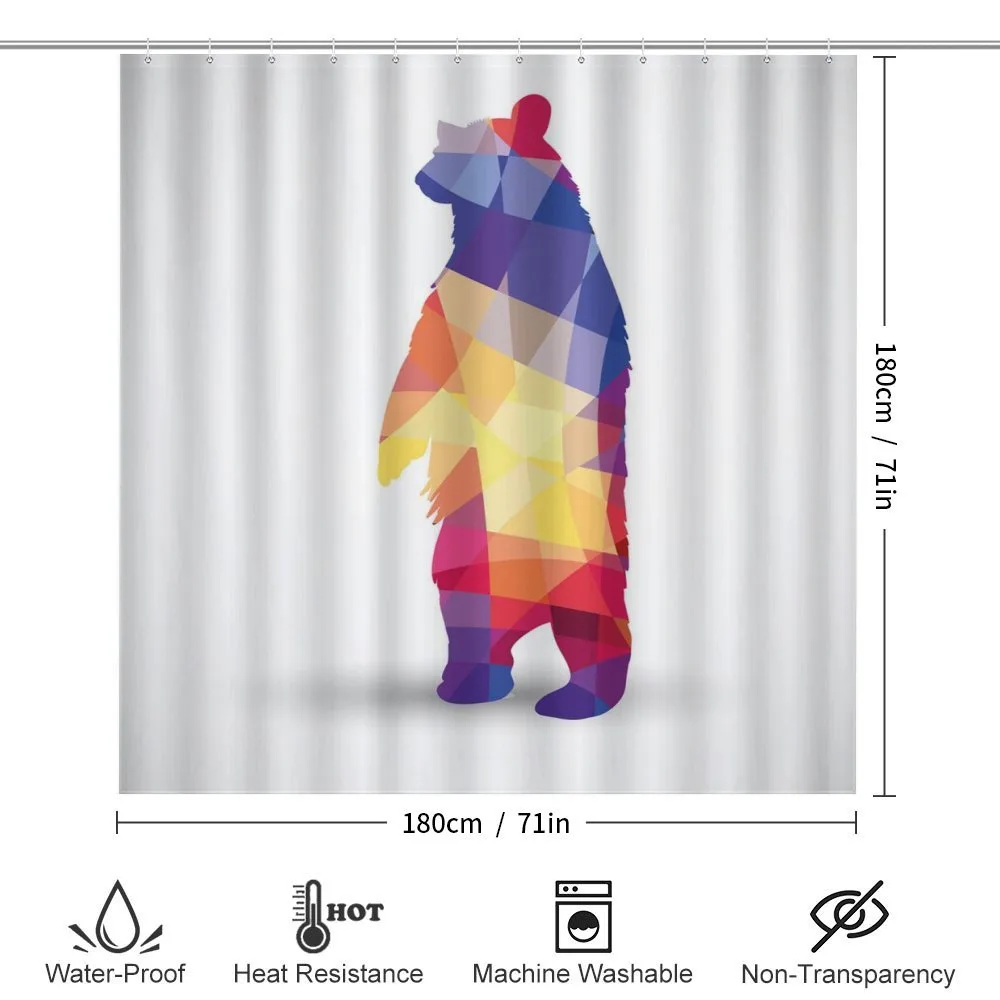 Bear Fractal Silhouette — Detail 2
