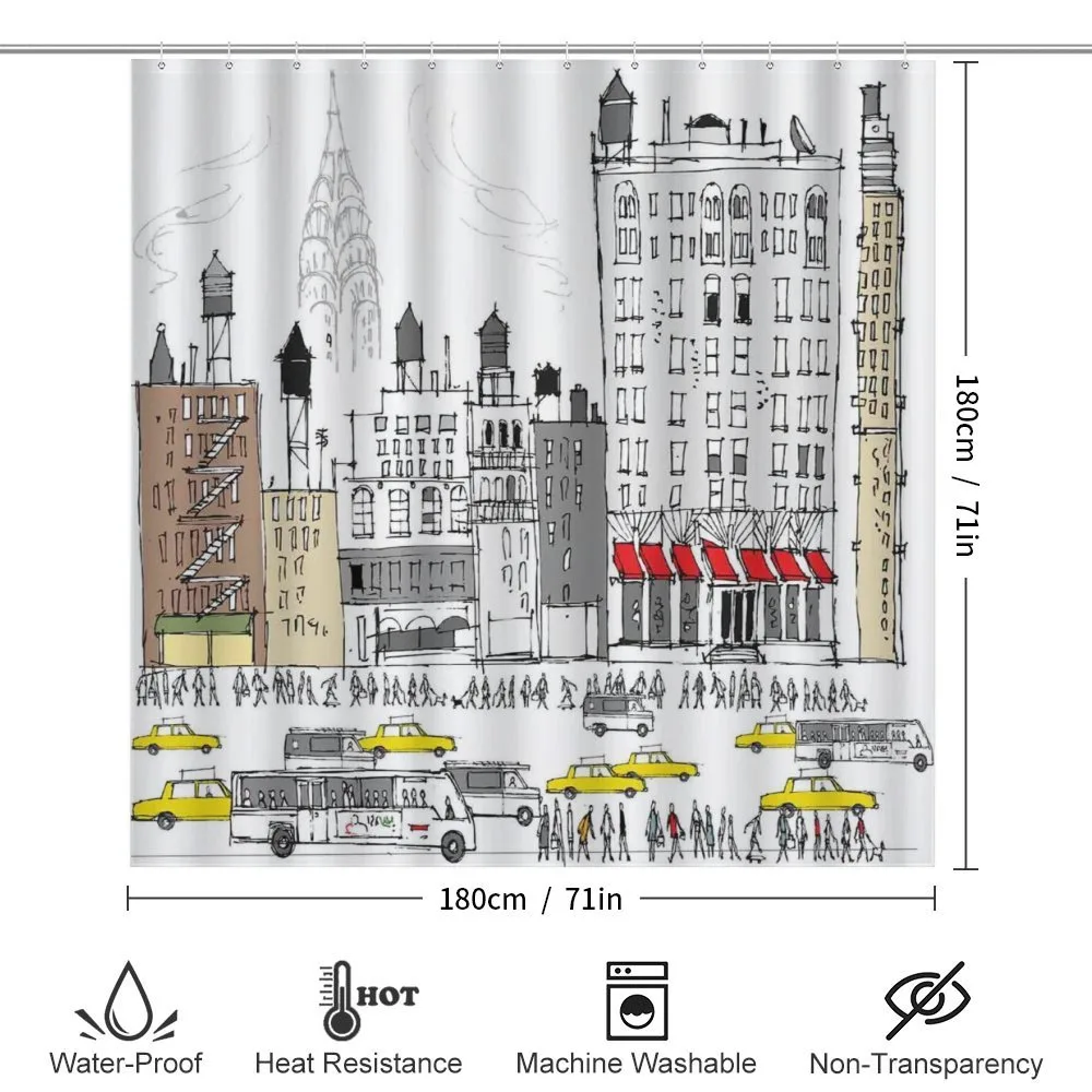Busy City Traffic Jam — Detail 2