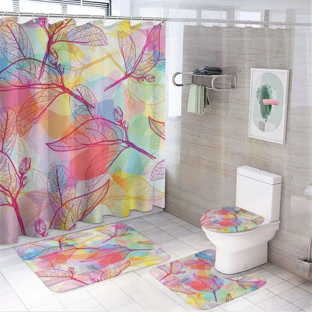 Colorful Abstract Foliage — Your design
