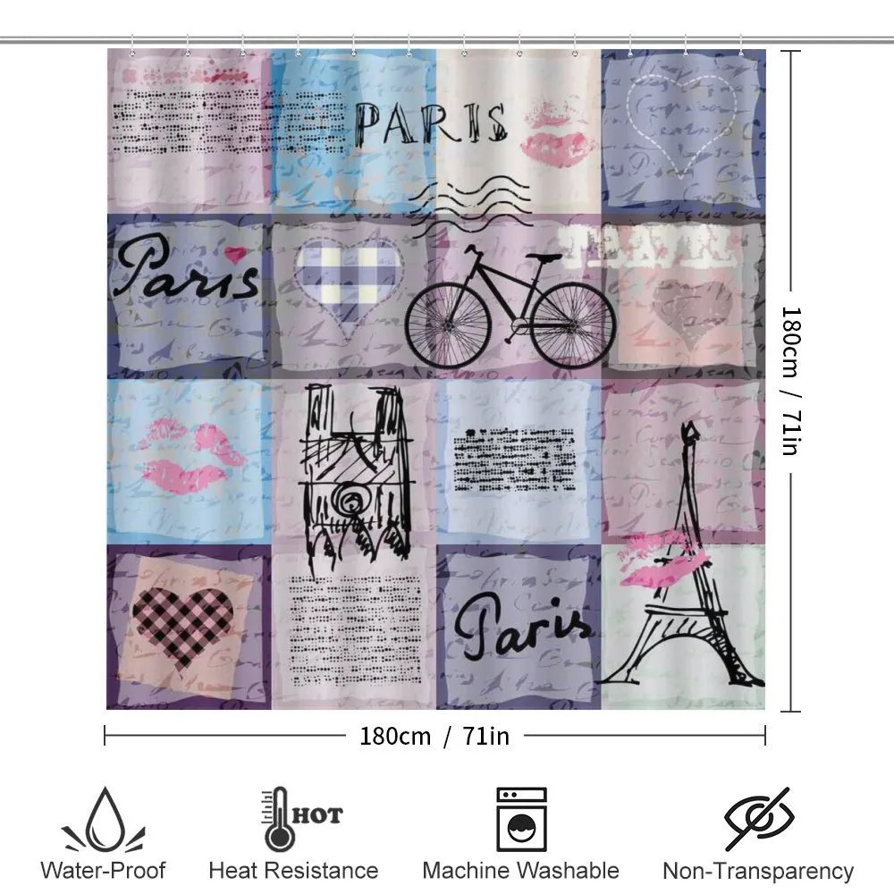 Eiffel Tower Love Letter — Detail 2