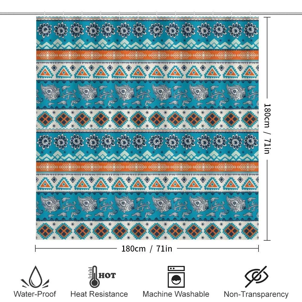 Floral Aztec Art Pattern — Detail 2