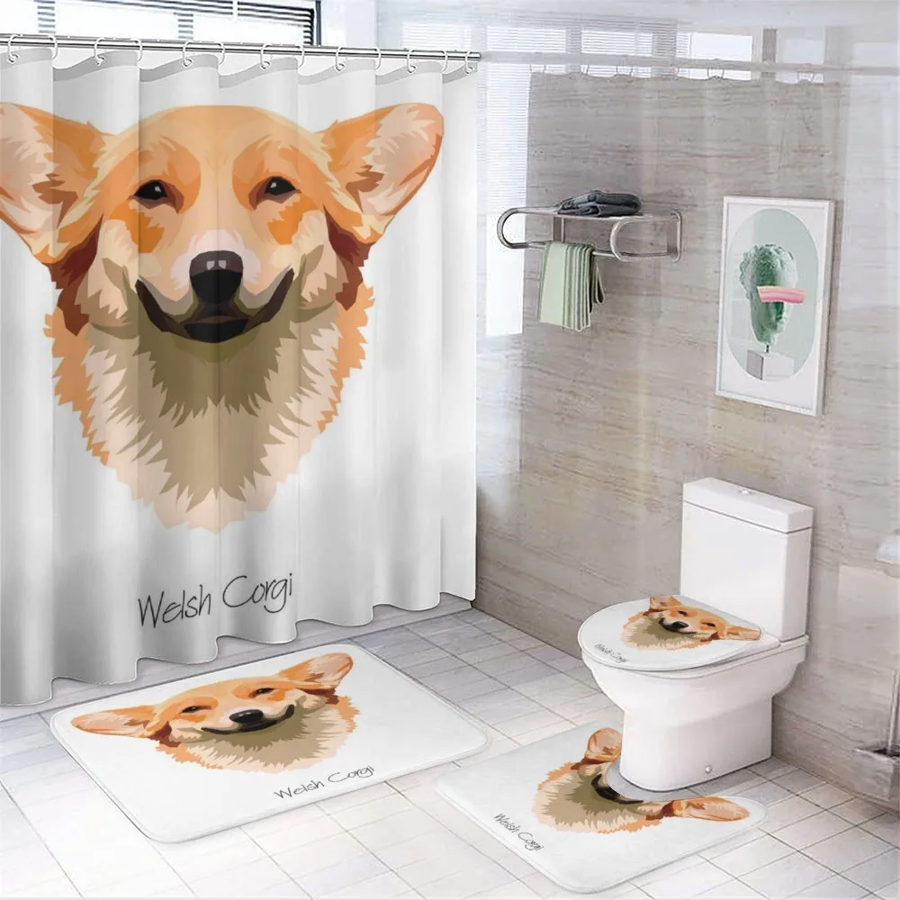 Friendly Funny Welsh Dog Art — Your design