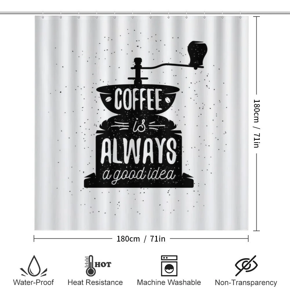 Grungy Typography Coffee — Detail 2