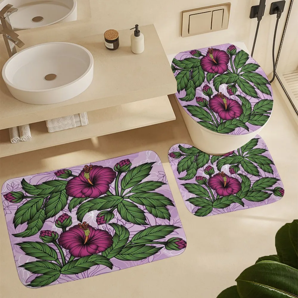 Hibiscus Blossoms Pattern — Detail 5