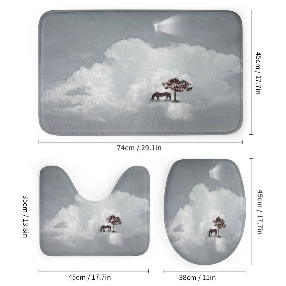 Horse Spring Tree Cloud — Detail 1