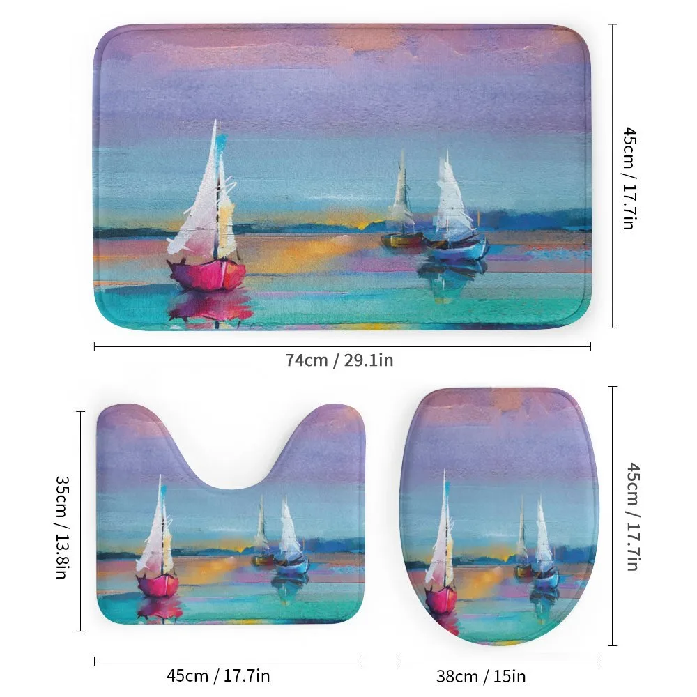Modern Art Boat Sail — Detail 1