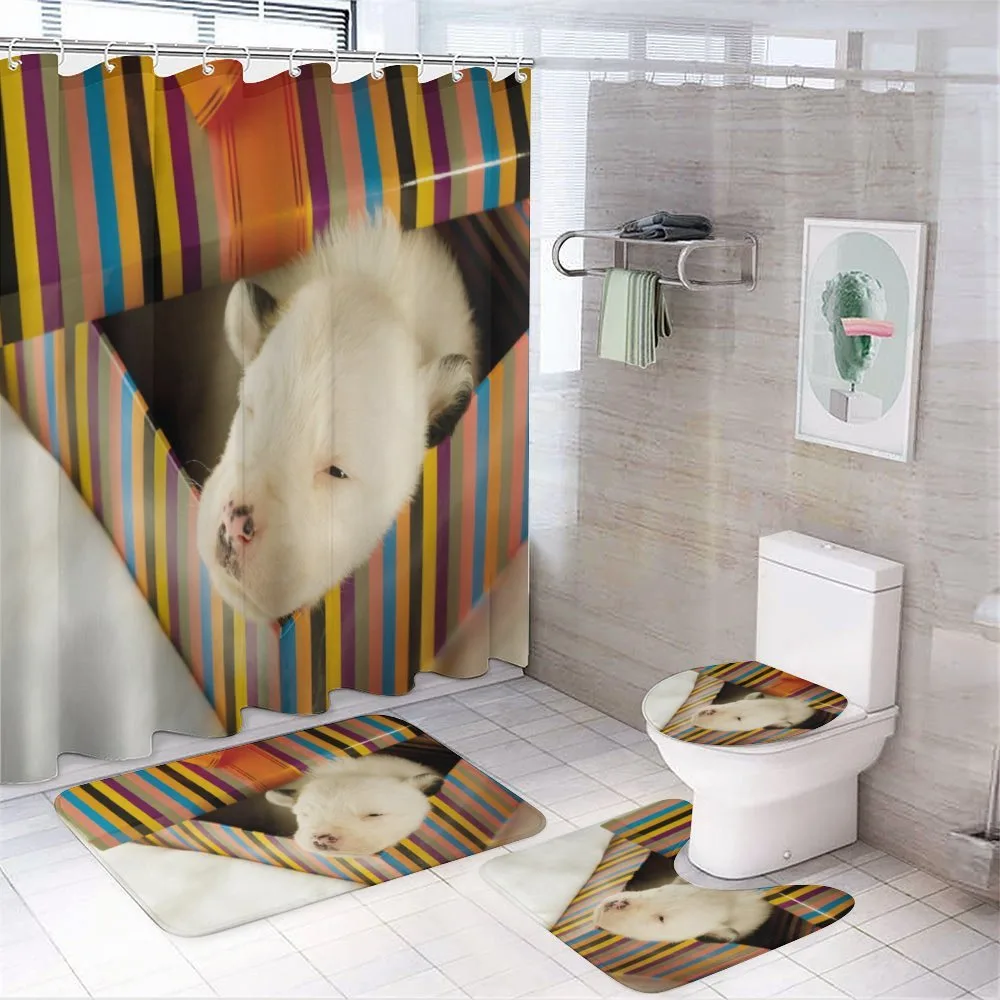 Newborn Dog in Gift Box Photo — Your design