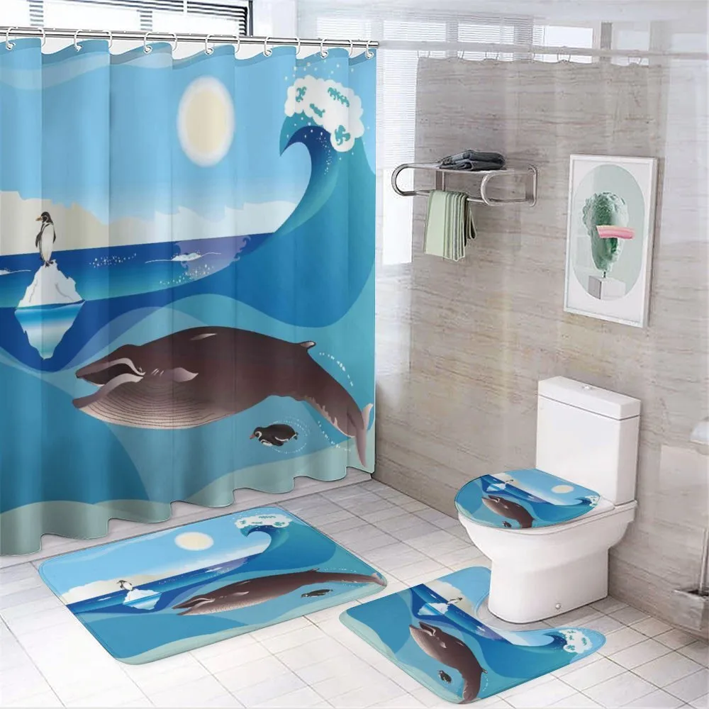 Penguin Wave in Pole — Your design