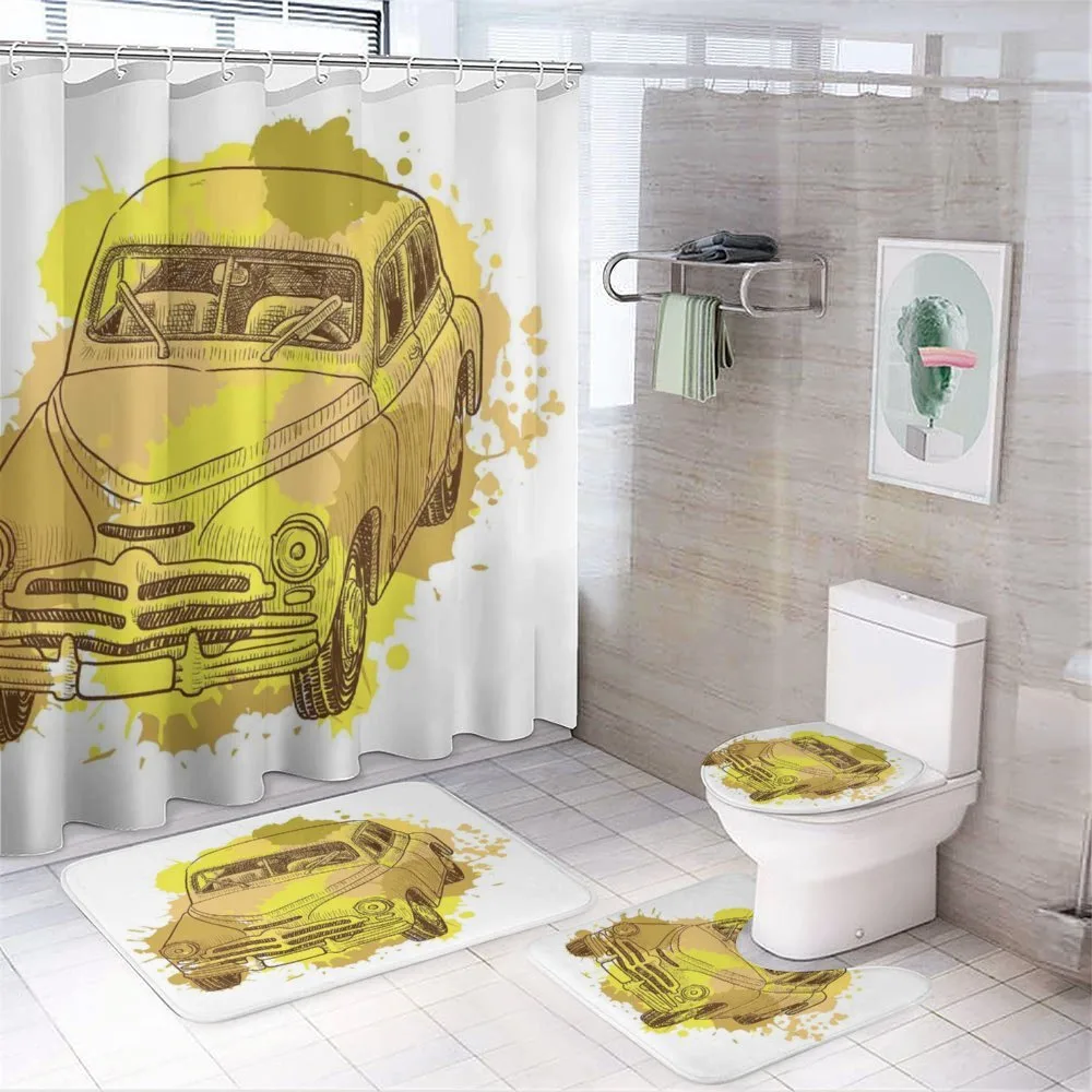 Retro Car Splash — Your design