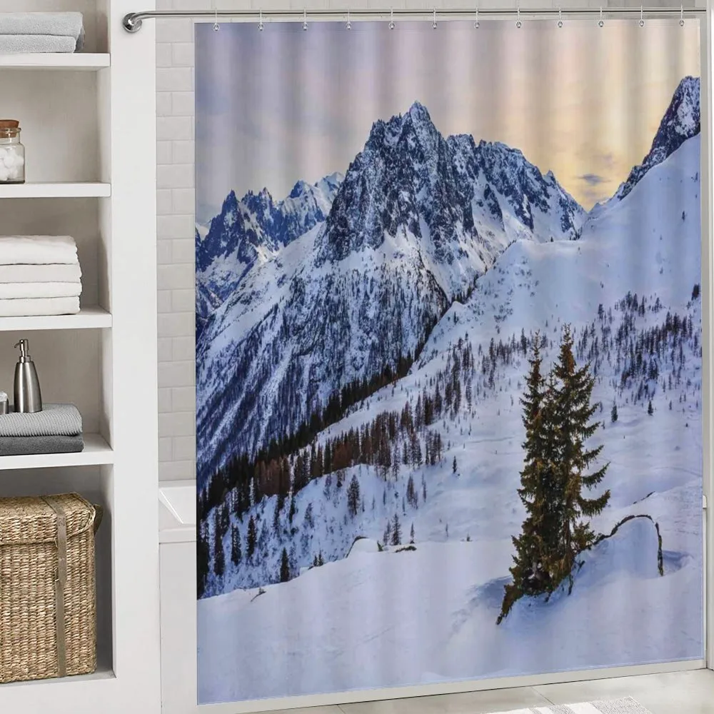 Snowy Mountain Winter — Detail 4