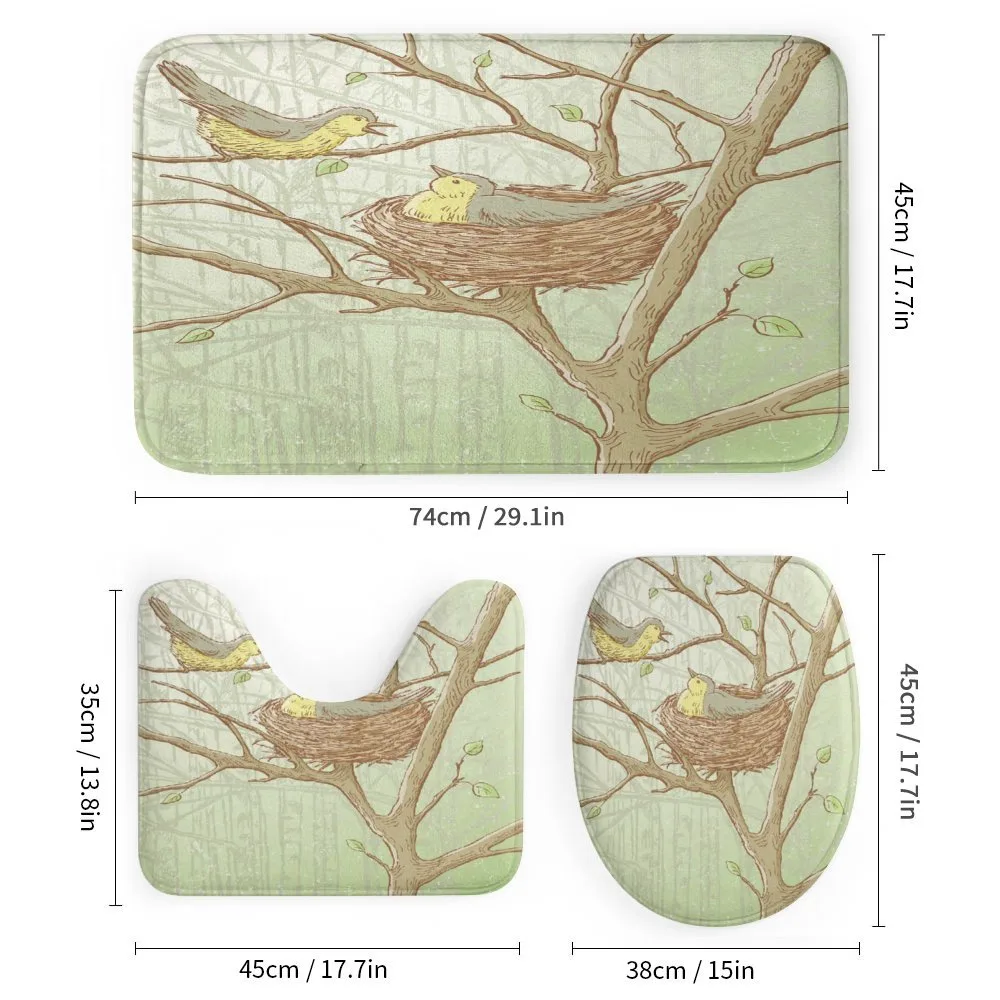 Tree Animals Spring Woods — Detail 1