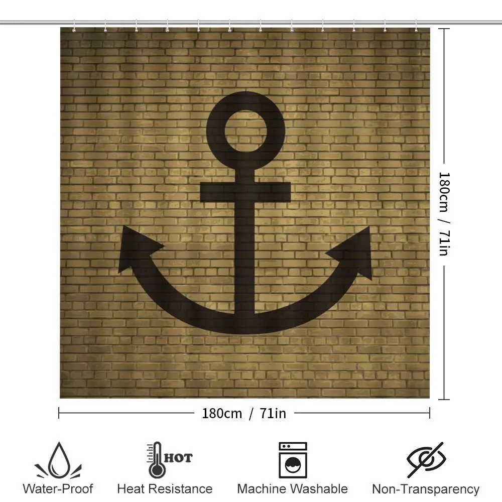 Anchor over Brick — Detail 2