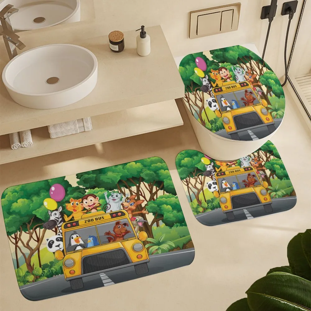 Animals Balloons Bus Travel — Detail 5