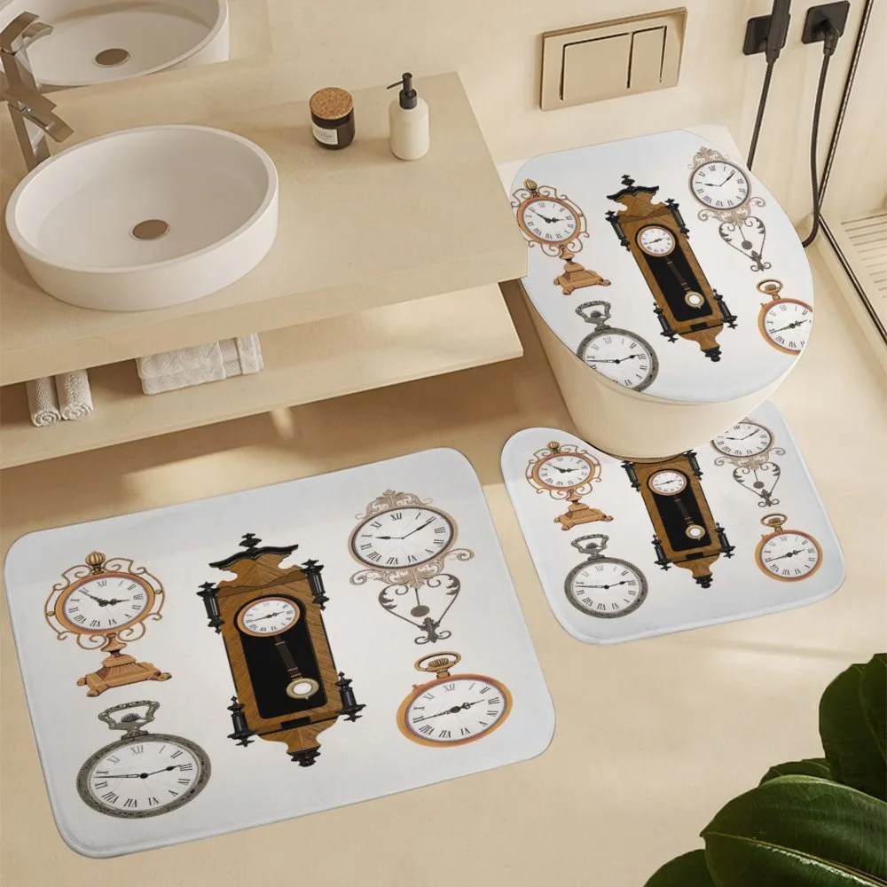 Antique Clocks Pattern — Detail 5