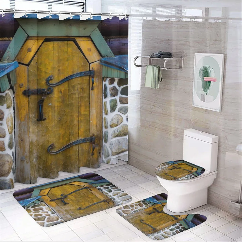 Antique Door Stone House — Your design