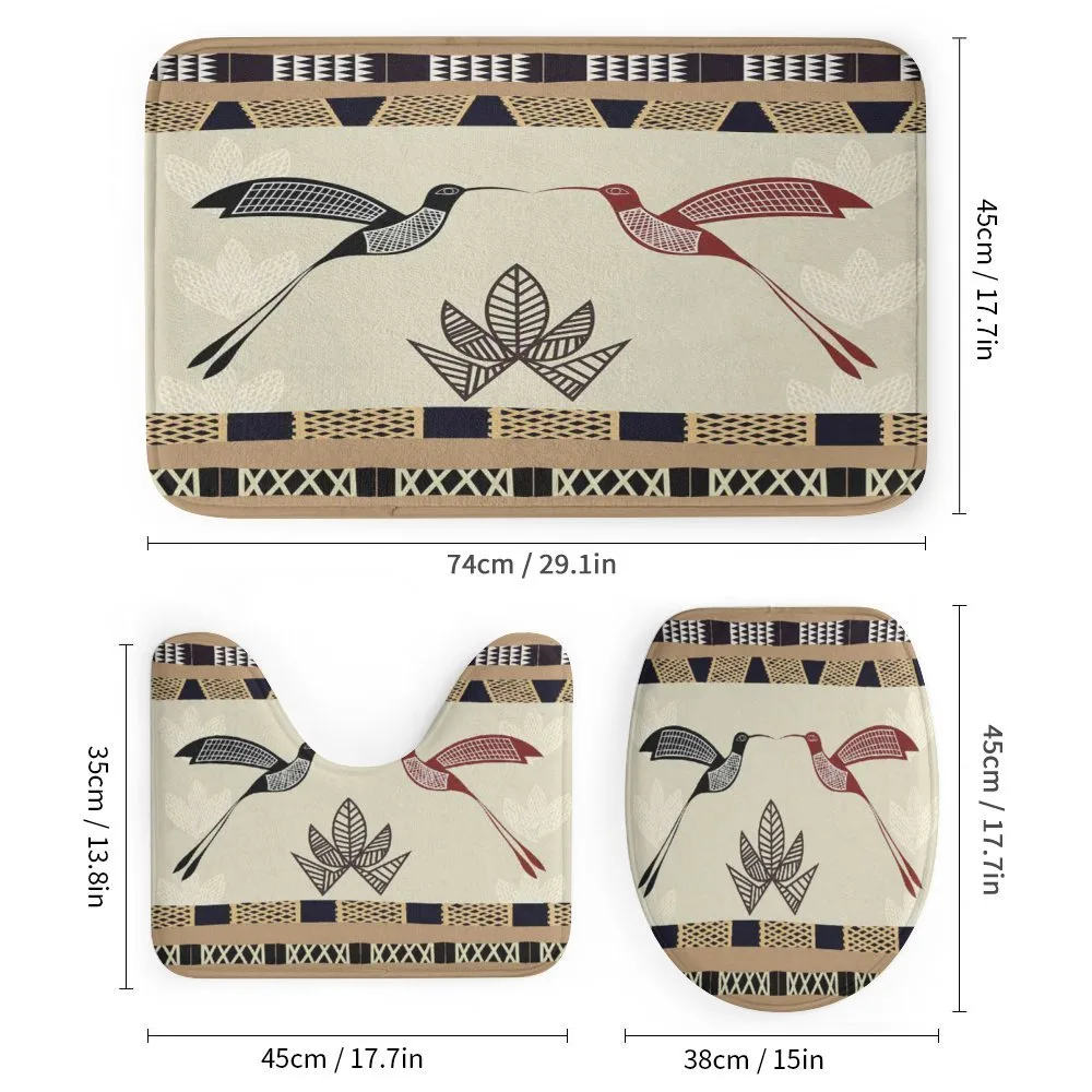 Bamboo Leaf Birds Art — Detail 1