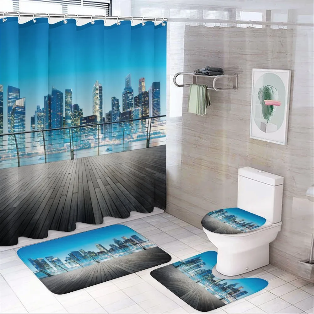 Blurry Skyscrapers Sea — Your design