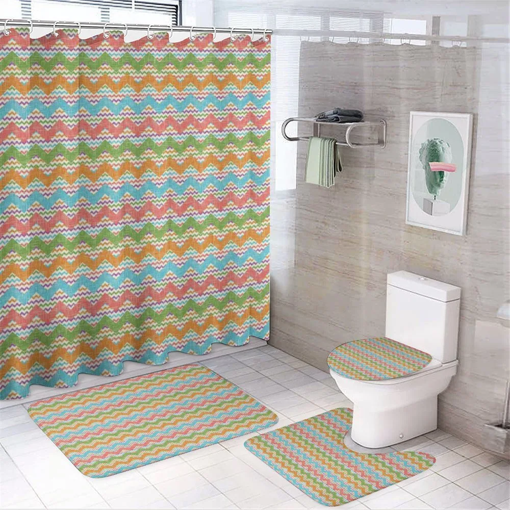 Bohemian Retro Zigzag — Your design