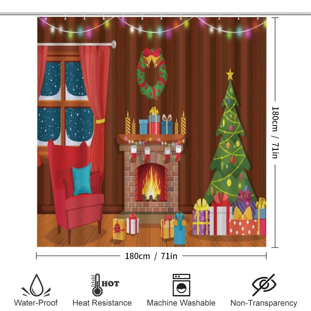 Christmas in Winter Night — Detail 2