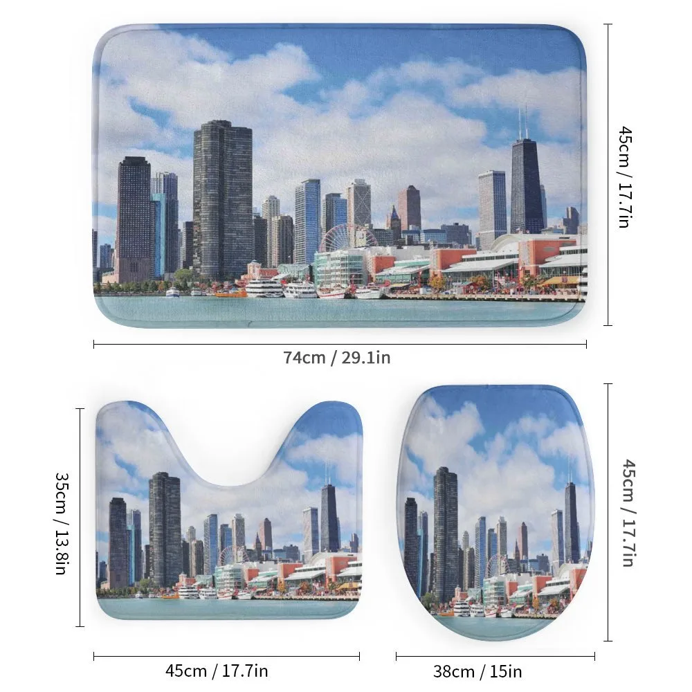Cloudy Sky City — Detail 1