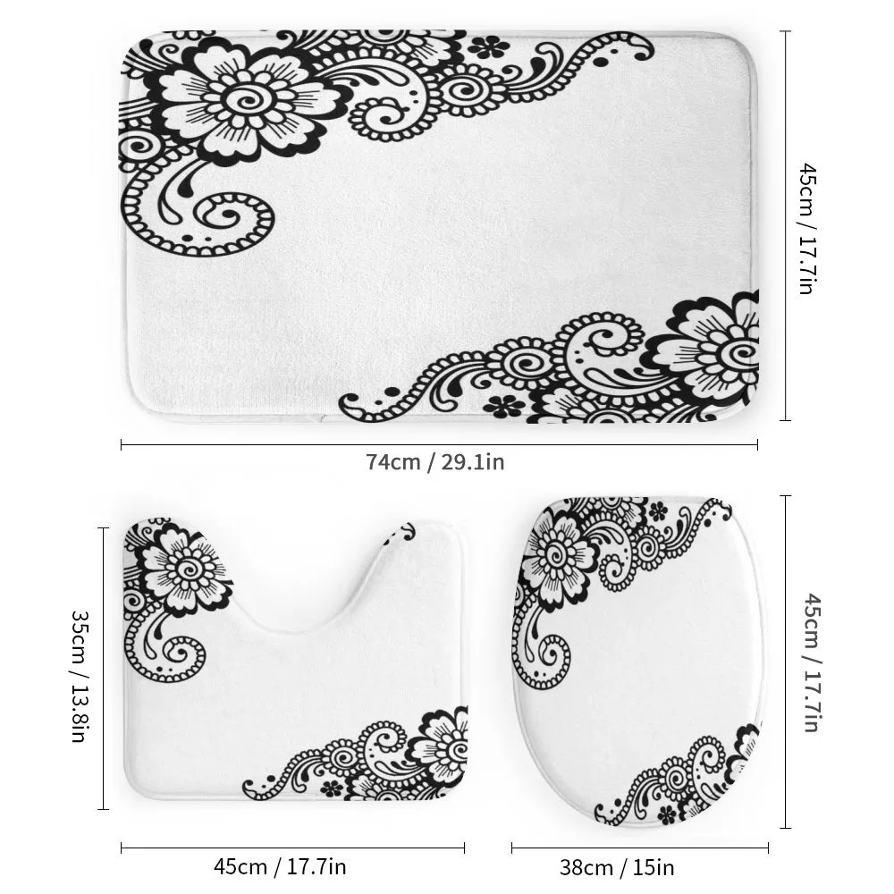 Floral Oriental Art Ornament — Detail 1