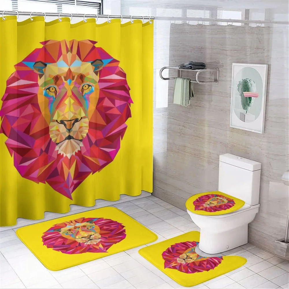 Geometric Lion Face — Your design