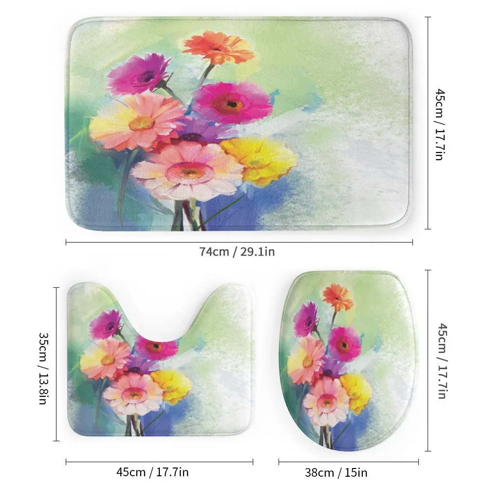 Gerbera Flowers Art — Detail 1