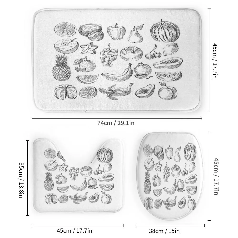 Hand Drawn Berries Food — Detail 1