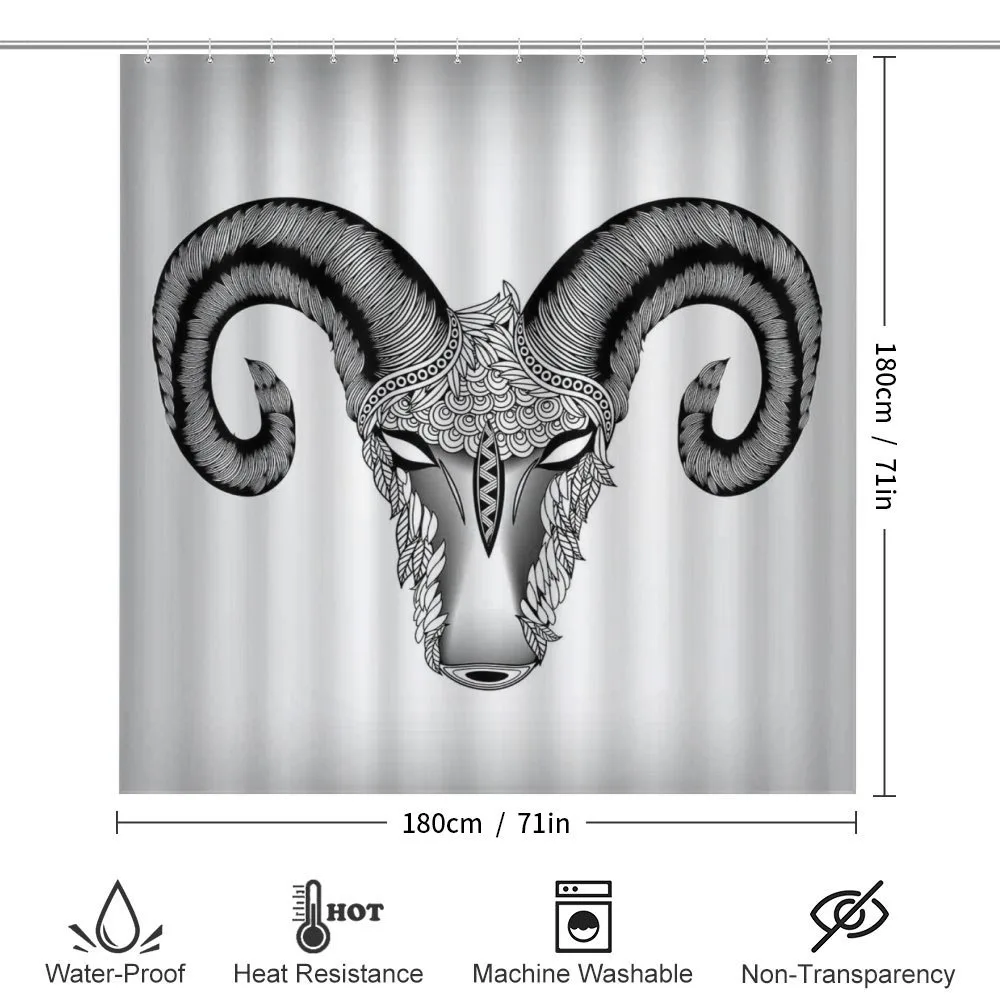 Head of Aries Art — Detail 2