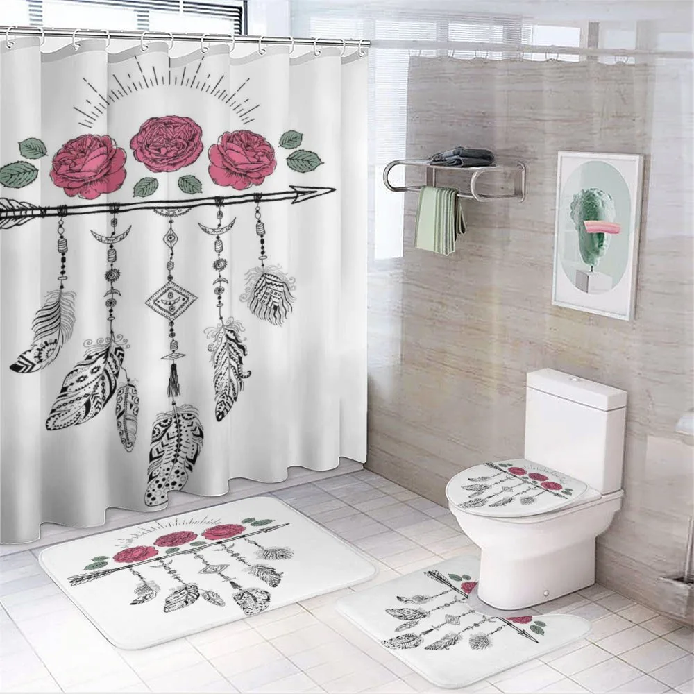 Hippie Feathers Arrow Rose — Your design