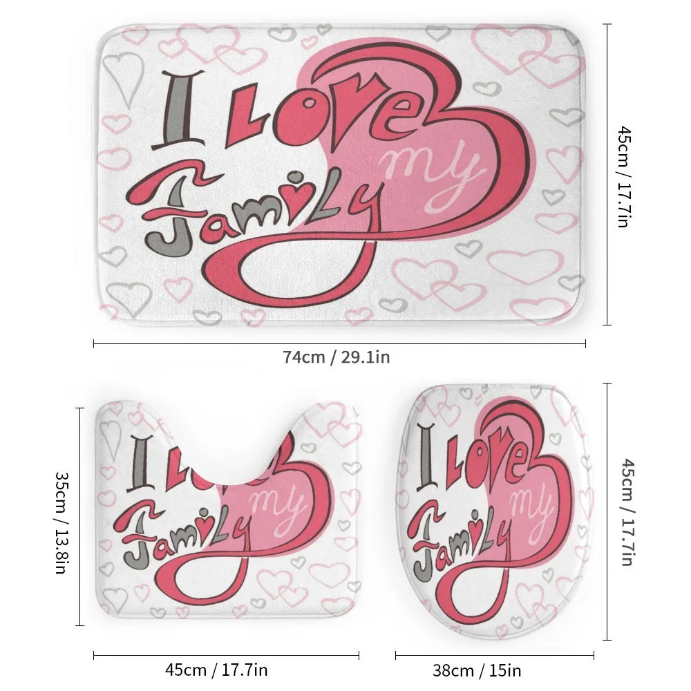 I Love Family Hearts Swirl — Detail 1
