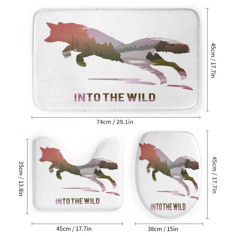Jumping Fox Wild Woodland — Detail 1