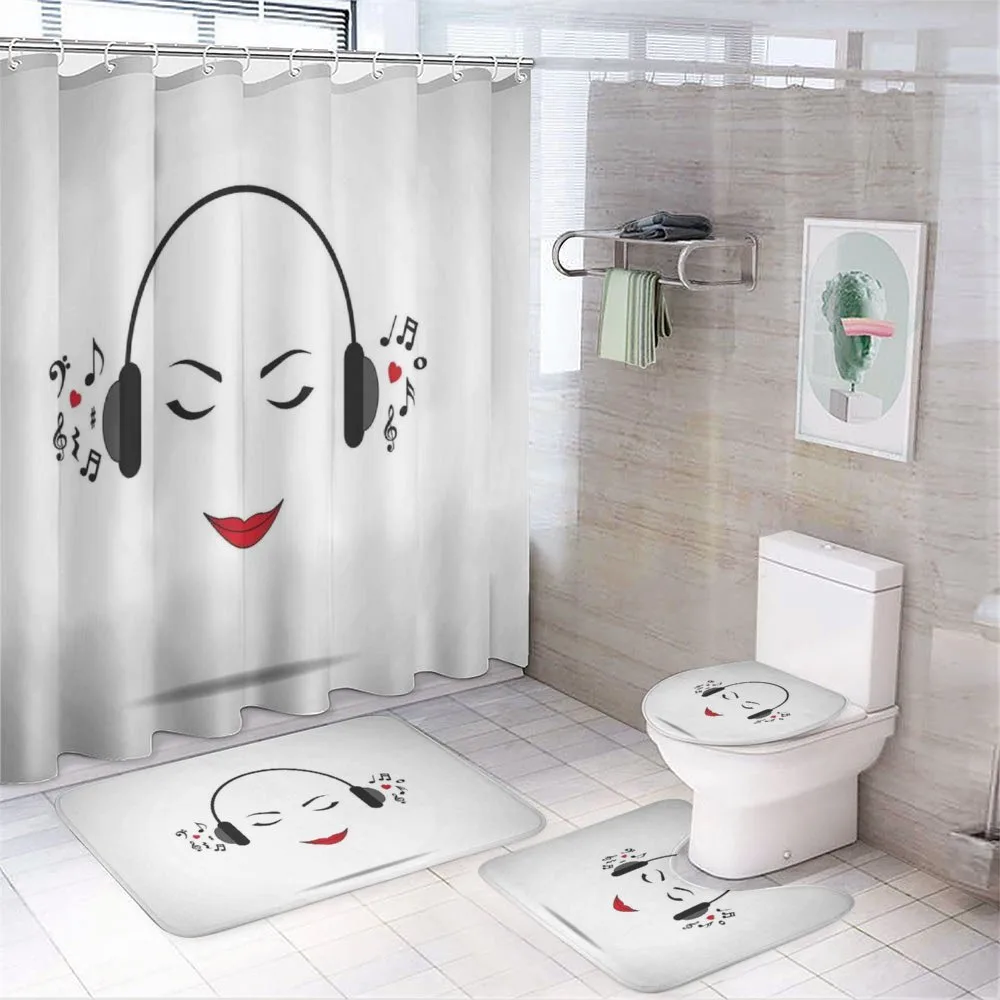 Lady Listening to Music — Your design