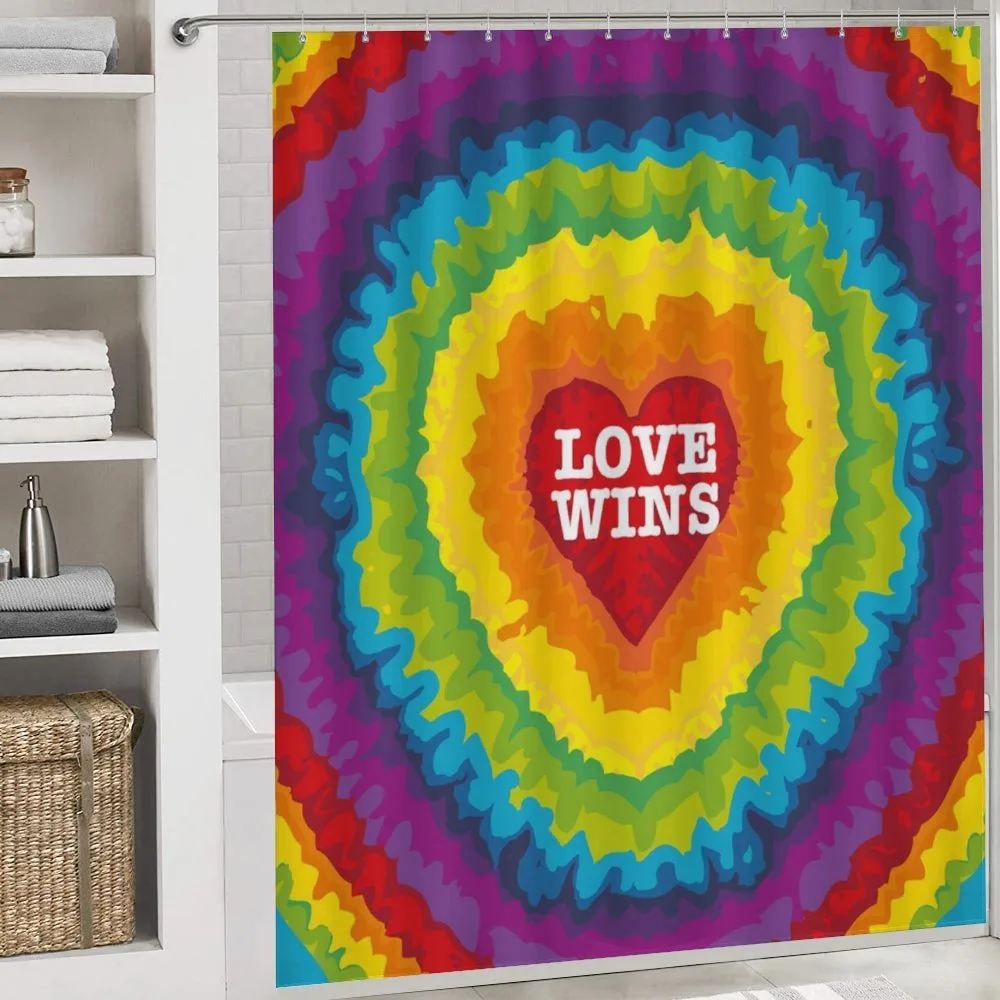Love Wins Tie Dye Effect — Detail 4