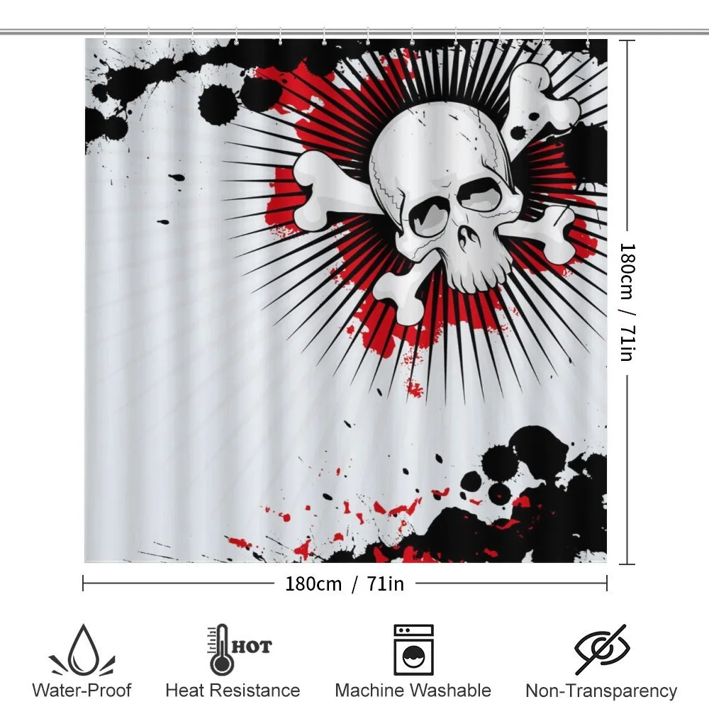Skull Bones Grunge — Detail 2
