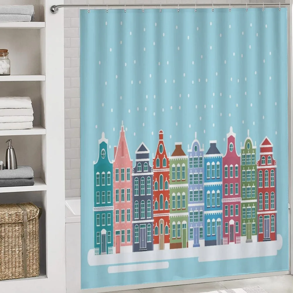 Snowy Town in Holland — Detail 4