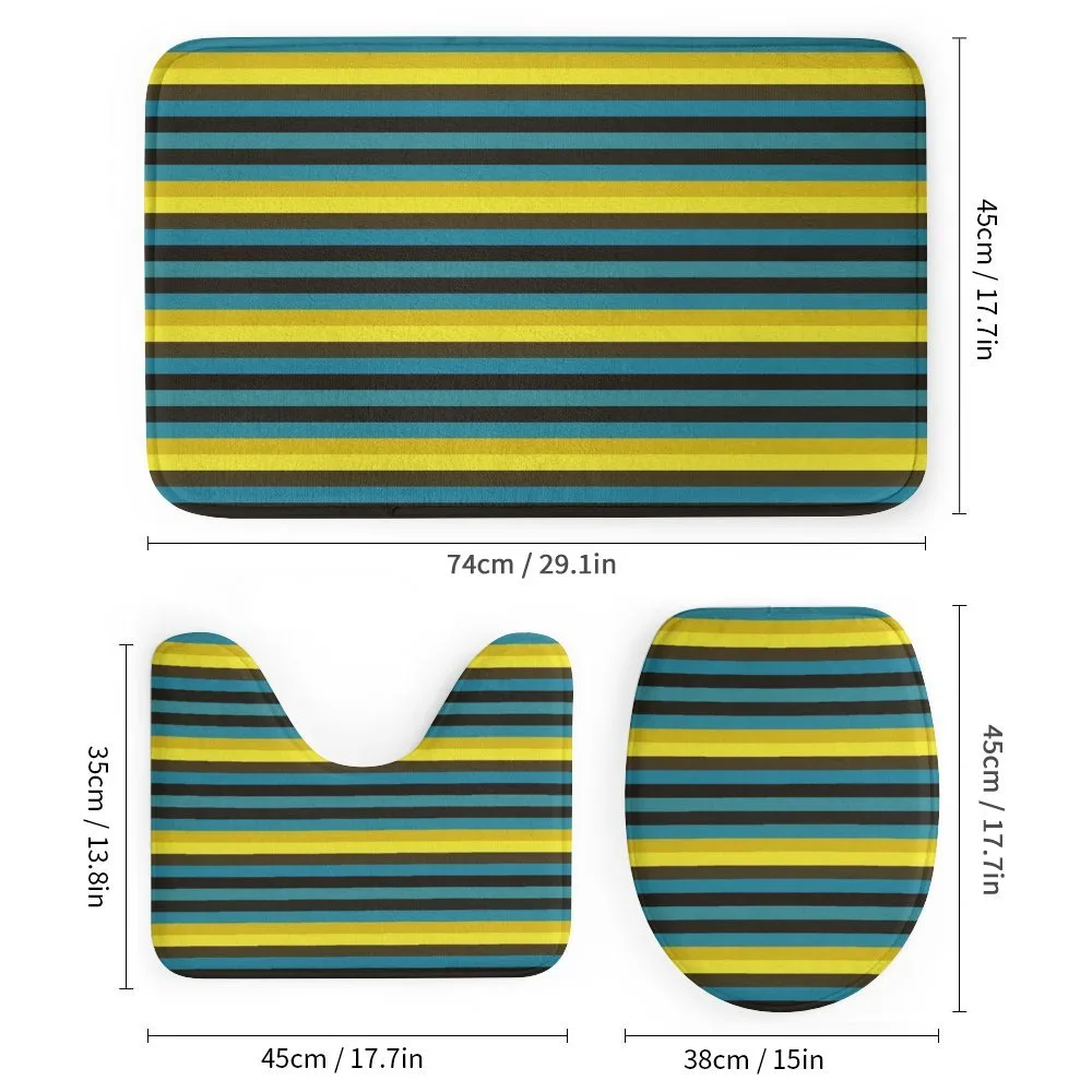 Striped Geometric Pattern — Detail 1