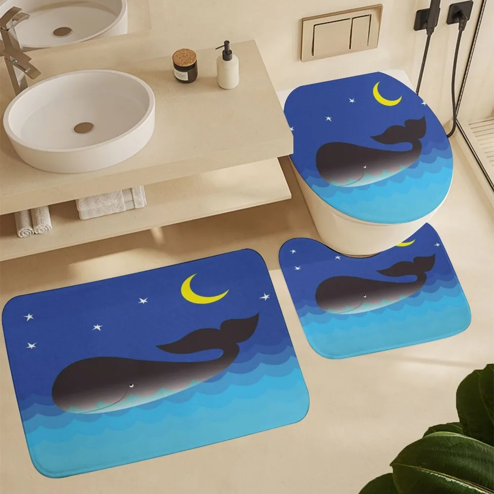 Whale in Ocean and Star — Detail 5