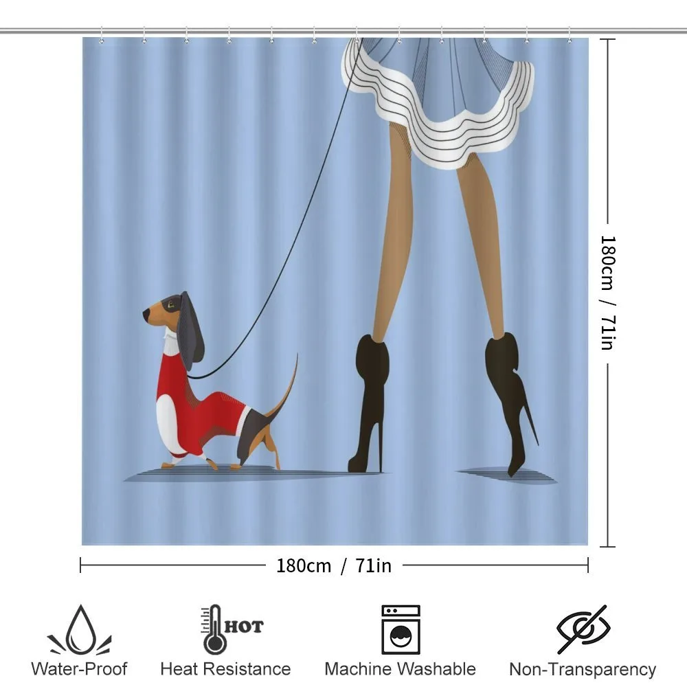 Woman and Dog Fashion — Detail 2