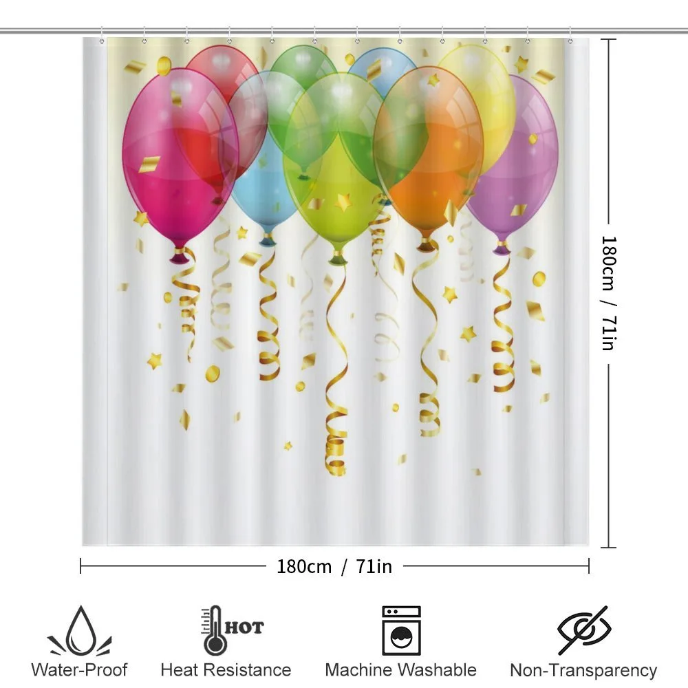 3D Balloons Rain — Detail 2
