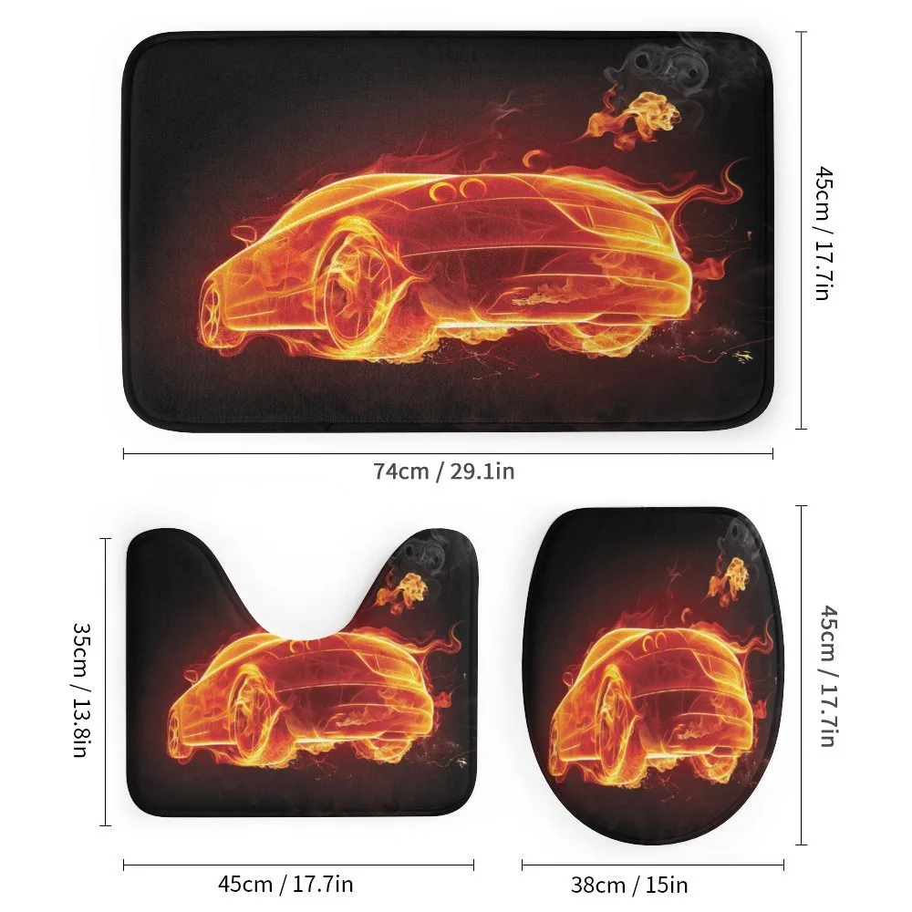 Automobile in Flames Hot — Detail 1