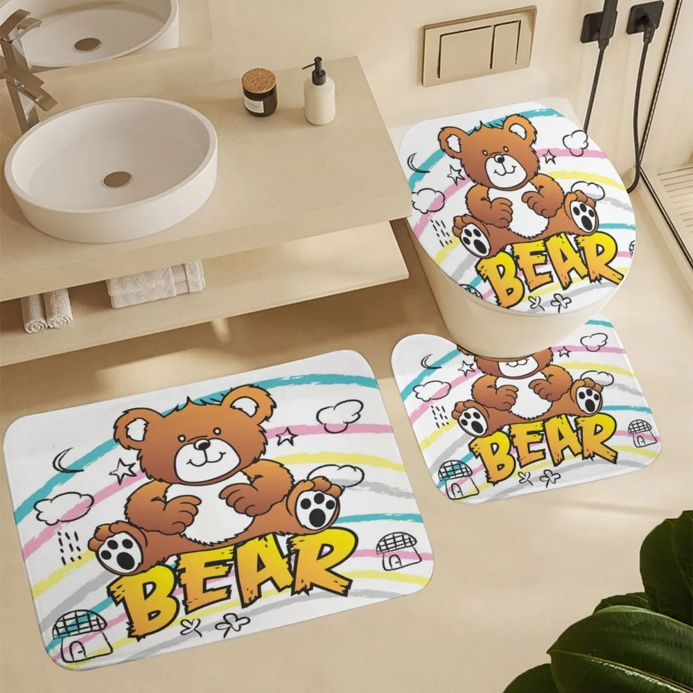 Brown Bears on Stripes — Detail 5