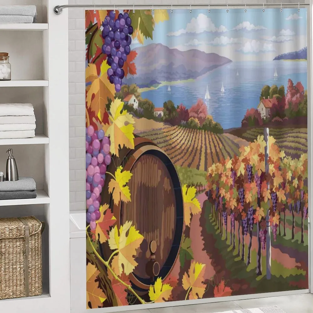 Cartoon Vineyard Grapes — Detail 4