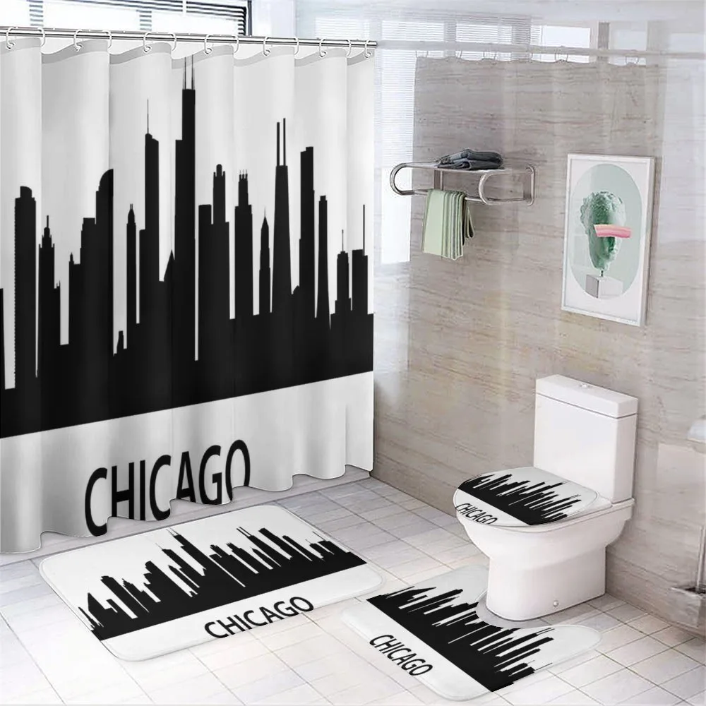 Chicago Line Silhouette — Your design