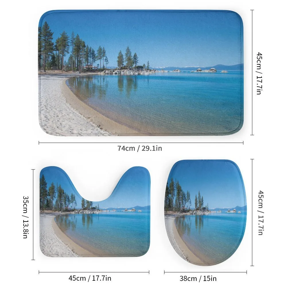 Clear Lake and Shore — Detail 1