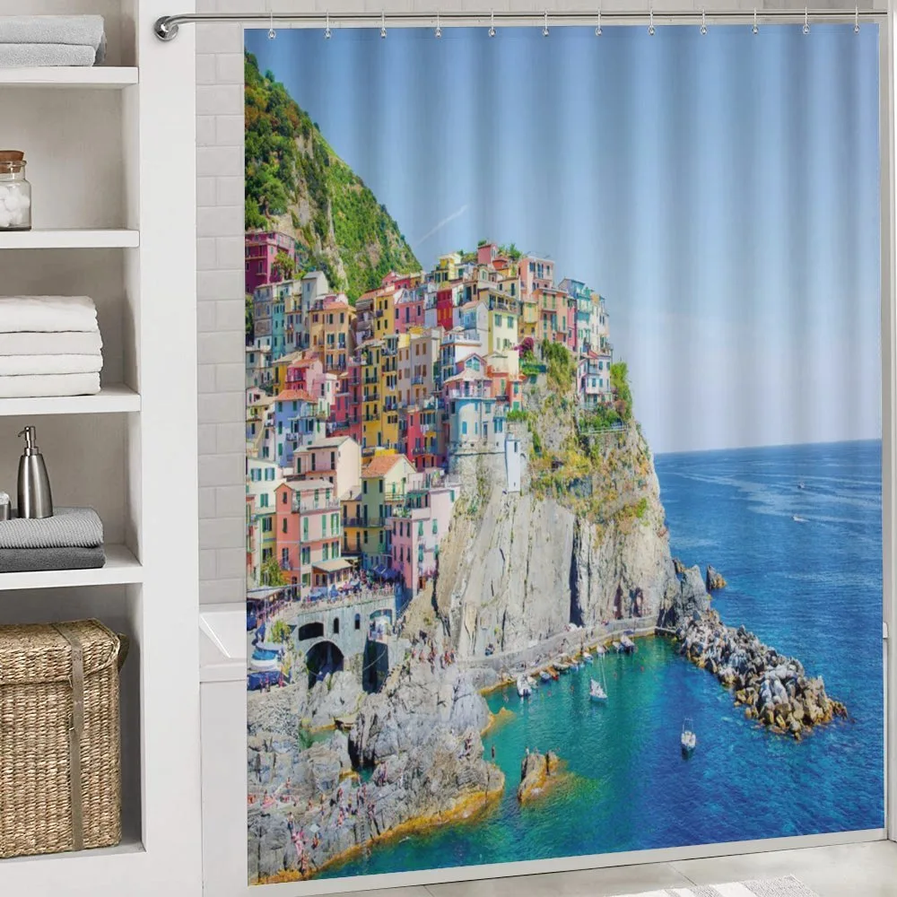 Colorful Coastal Village — Detail 4