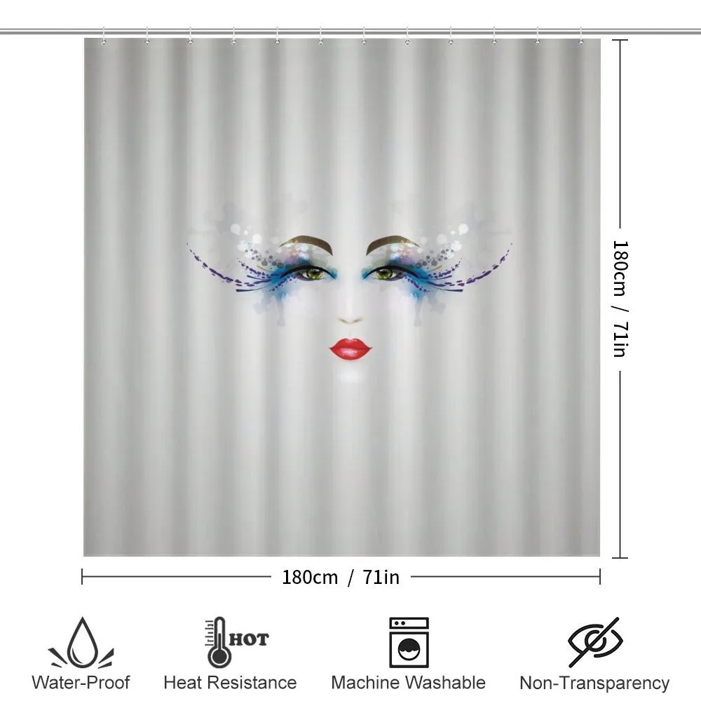 Dreamy Eyes Red Lips — Detail 2