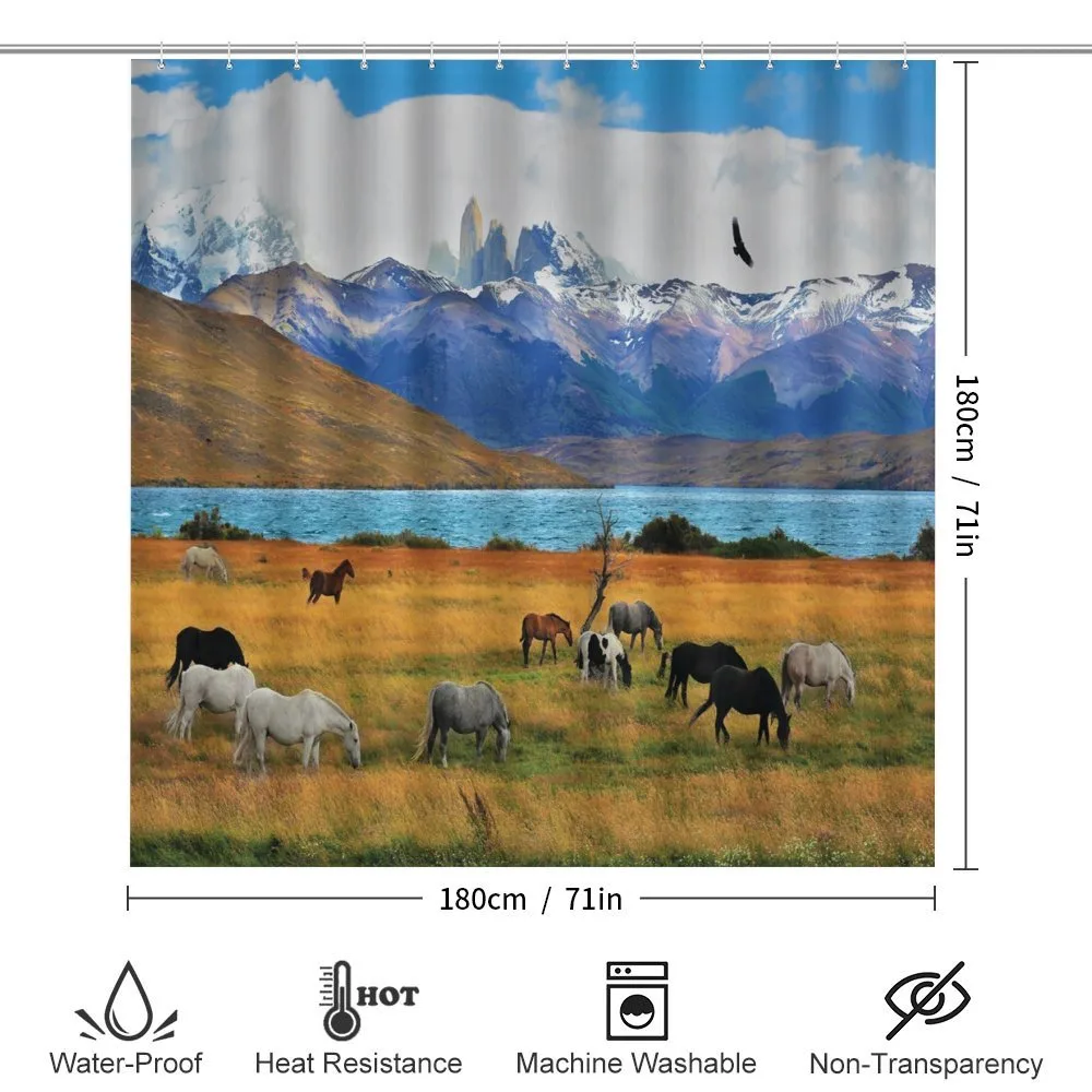 Farm Horse in Mountain — Detail 2